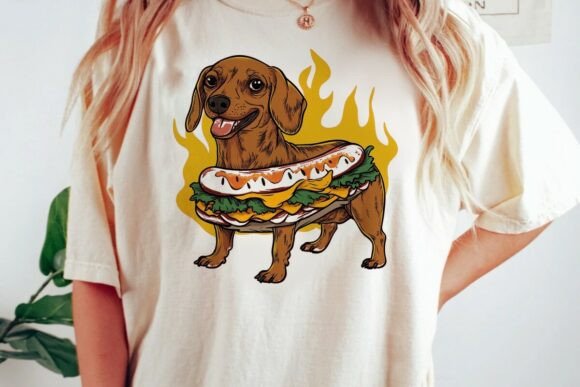 Hot Dog Dachshund Fire Graphic Png: Unleashing Creative Energy