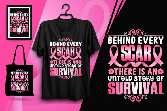 Survival Breast Cancer T-Shirt Graphic: A Designer's Resource