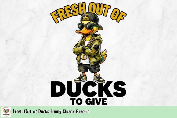 Why the Fresh out of Ducks Funny Quack Graphic is a Design Asset